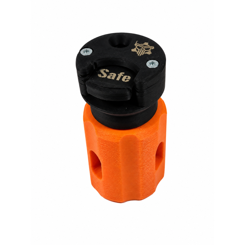 Slide Safety Impact Grenade (Orange and Black)