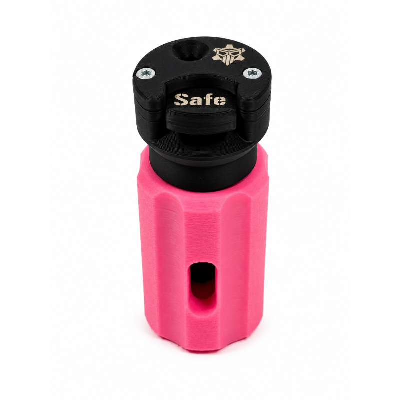 Slide Safety Impact Grenade (Pink & Black)