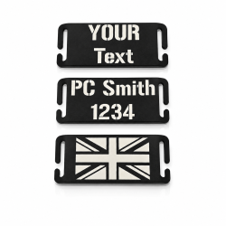 Personalised Aluminium MOLLE Name Tags