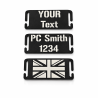 Personalised Aluminium MOLLE Name Tags