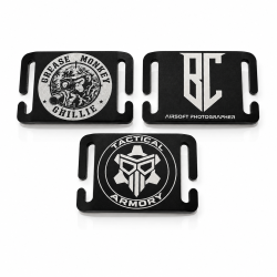 Personalised Aluminium MOLLE Name Tags