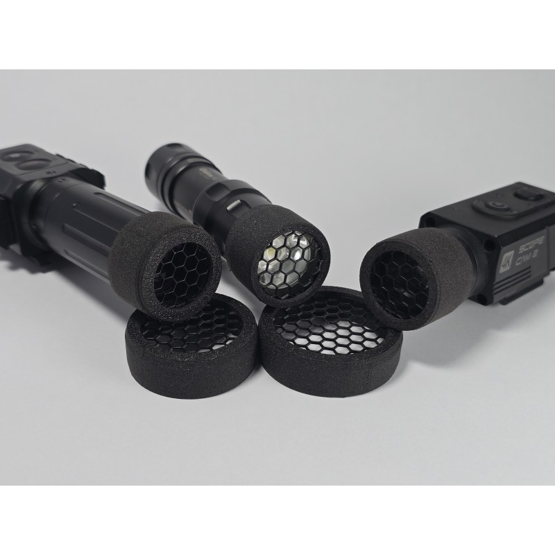 Airsoft Mesh protectors, Thermal, Cameras, Scopes and torches.