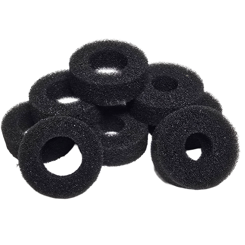 Airsoft silencer foam inserts